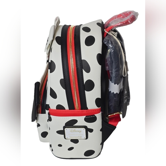 Loungefly 101 Dalmatians Pongo Freckles Mini Backpack NWT Exclusive - Picture 2 of 7